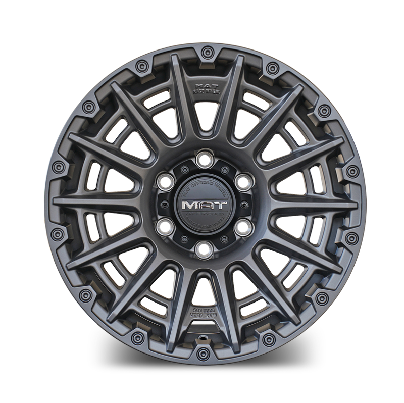 Колёсный диск MAT F1907 20x9j" PCD6х139,7 Вылет 0 Серый