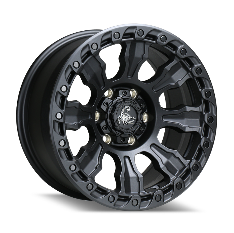 Колесный диск Agility Force A728N 20x9j" PCD6х139,7 черный 8