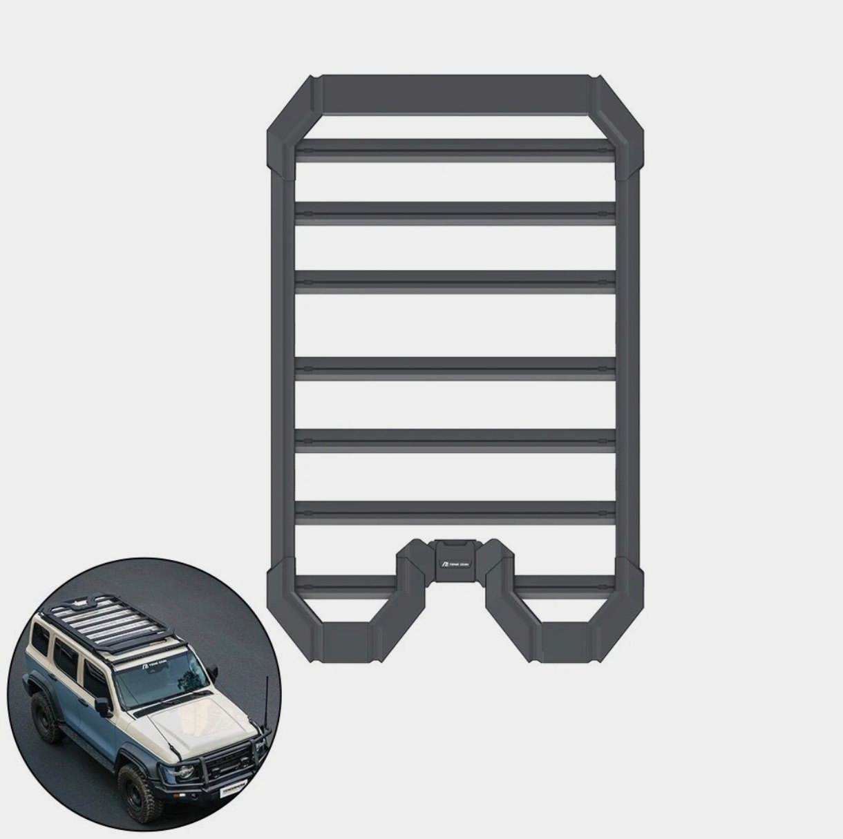 Tank300 Экспедиционный багажник Tengqing усиленный 4