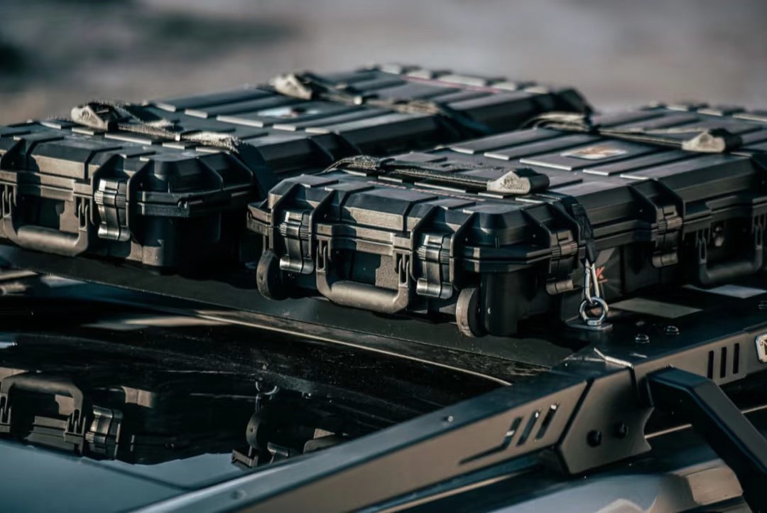 Ударопрочный багажный бокс Meika 48 л 3