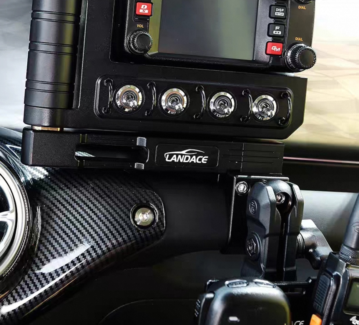 Tank 300/Jeep Кронштейн для радиостанции landace 6