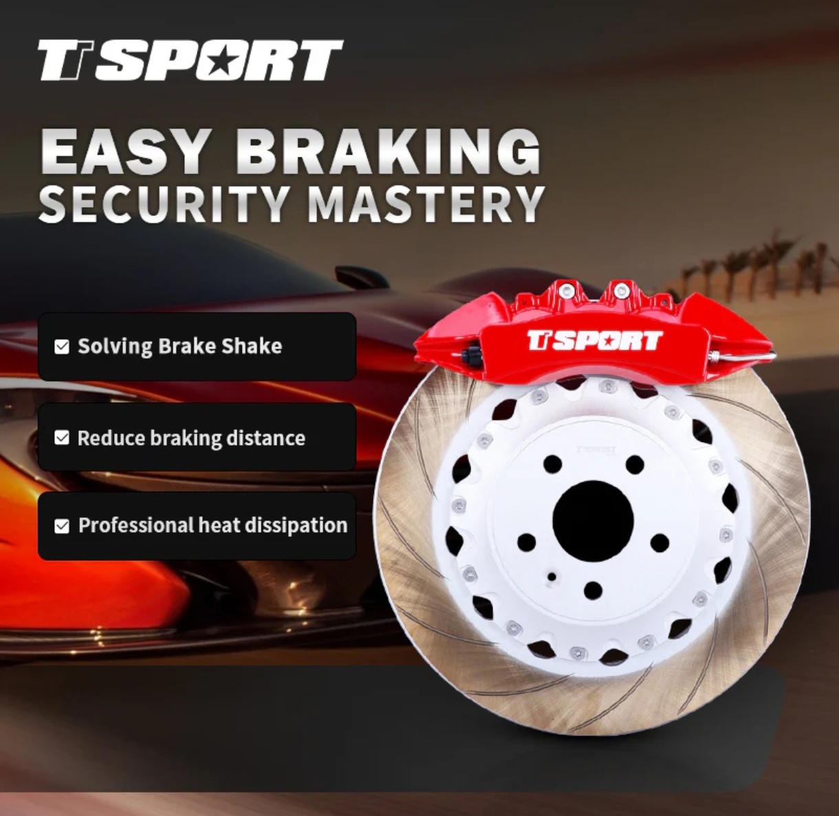 Tank 300 Передняя тормозная система TTSport 6