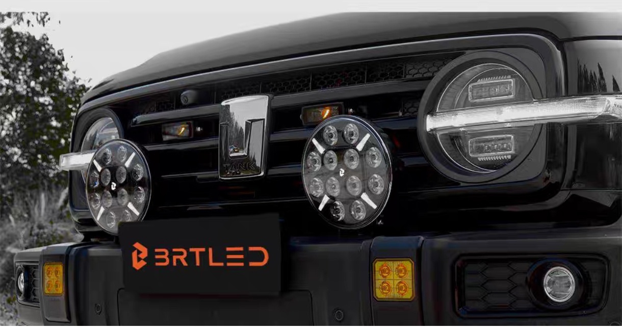 Tank 300 Противотуманные фары BRT желтые 6