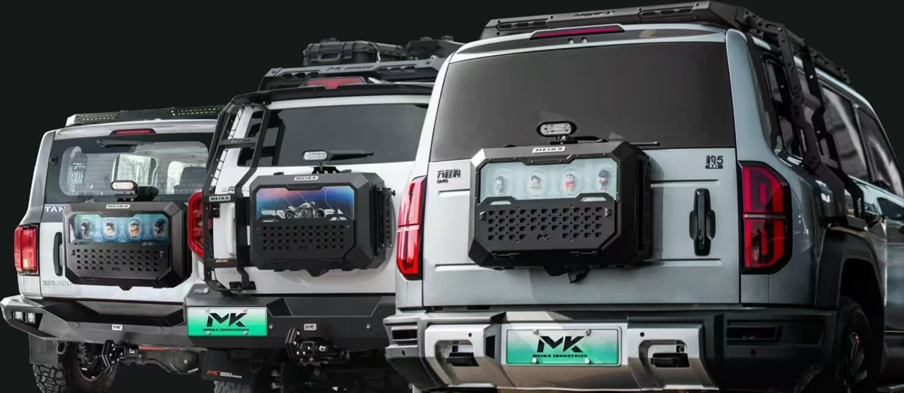 Tank 300 Алюминиевый бокс Meika AB4 с панорамным окном