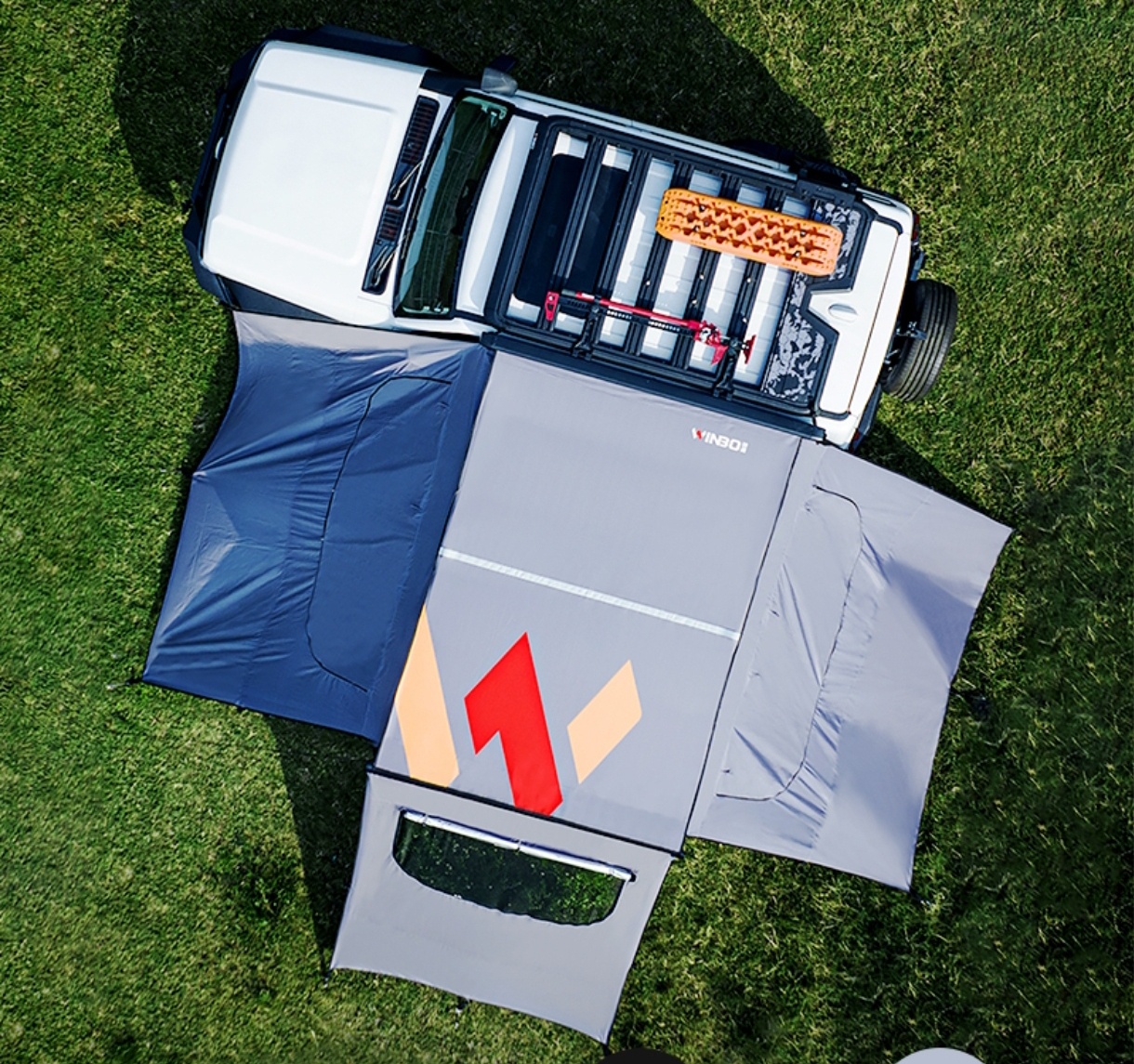 Комплект из 3 шторок для маркизы Winbo